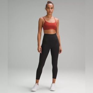 NWOT Lululemon Wunder Train High-Rise Tight with Pockets 25” Black 6